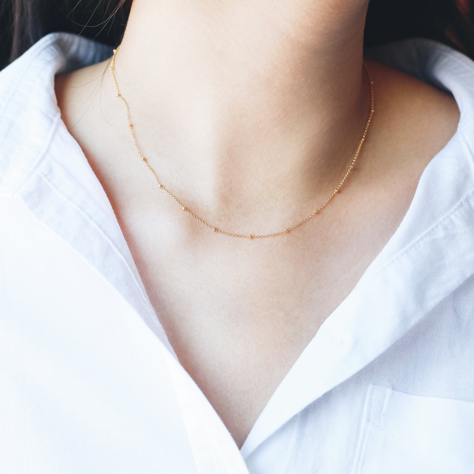 Boma Jewelry Necklaces Bead Chain Necklace 18"
