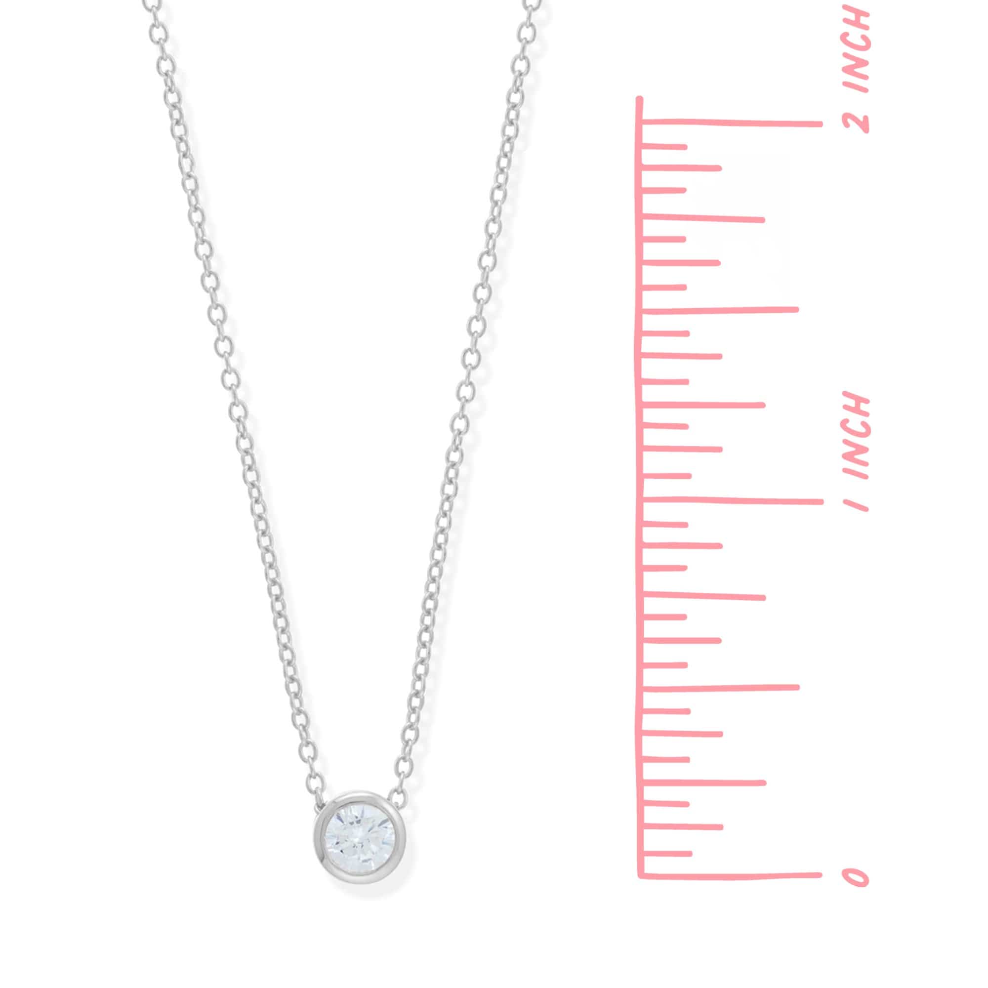 Boma Jewelry Necklaces Belle CZ Pendant Necklace