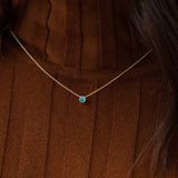 Boma Jewelry Necklaces Belle Dot Pendant Necklace Gold