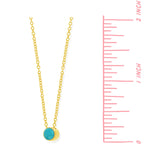 Boma Jewelry Necklaces Belle Dot Pendant Necklace Gold