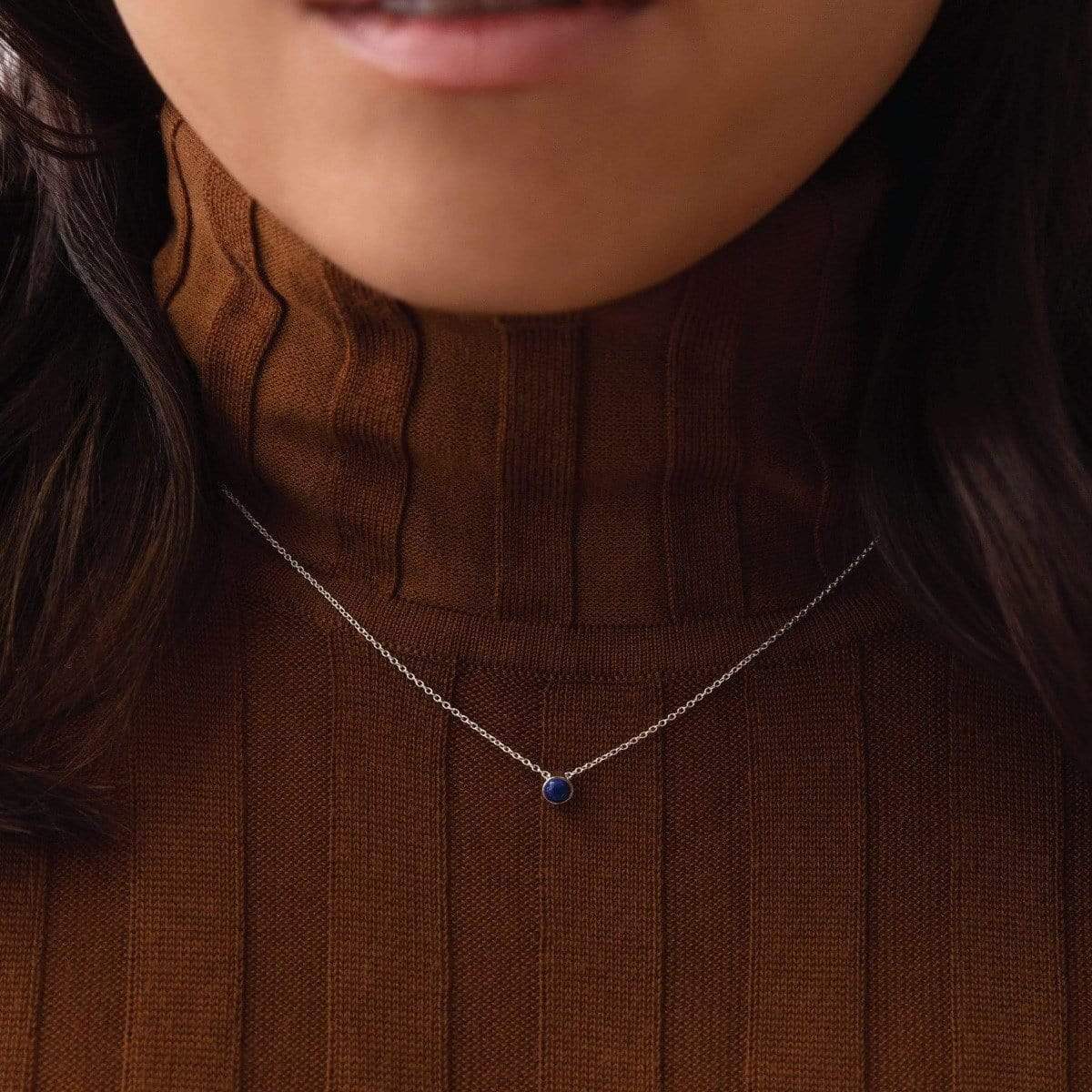Boma Jewelry Necklaces Belle Solo Birthstone Pendant Necklace