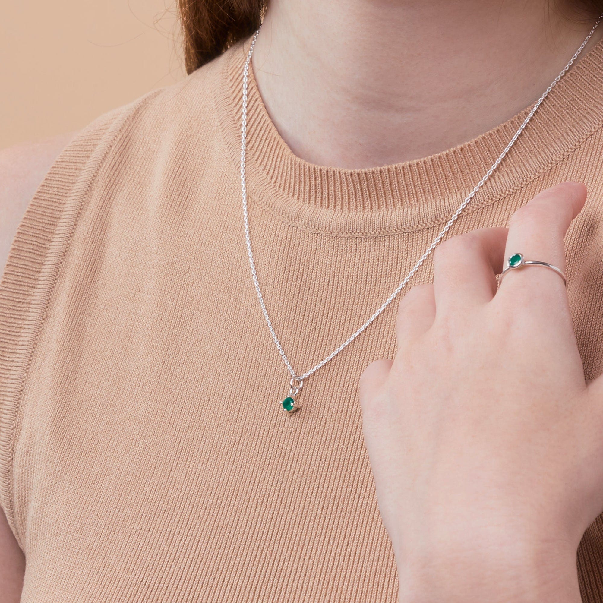 Boma Jewelry Necklaces Colored Gemstone Necklace