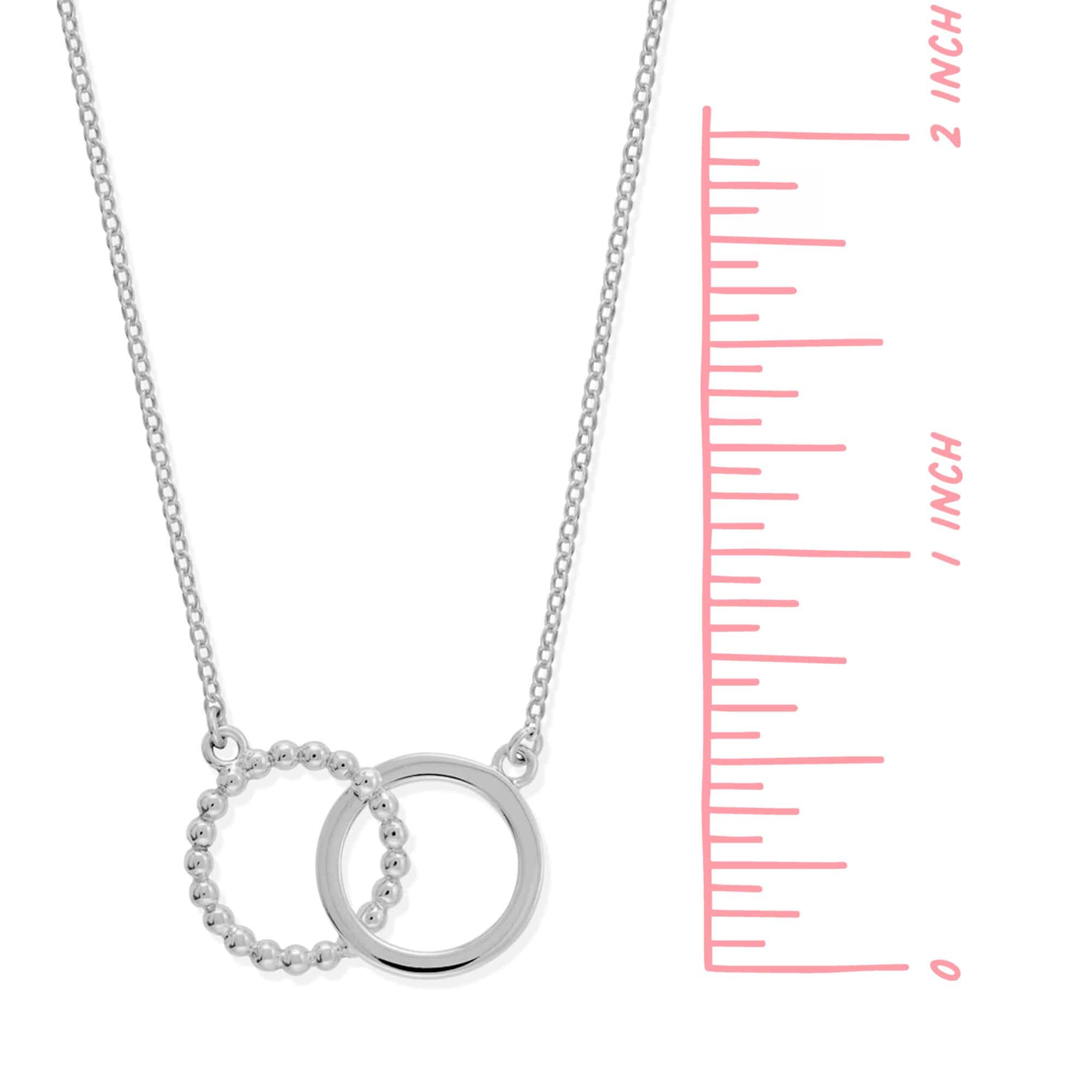 Large Open Circle Necklace in 14K Rose Gold | Zales