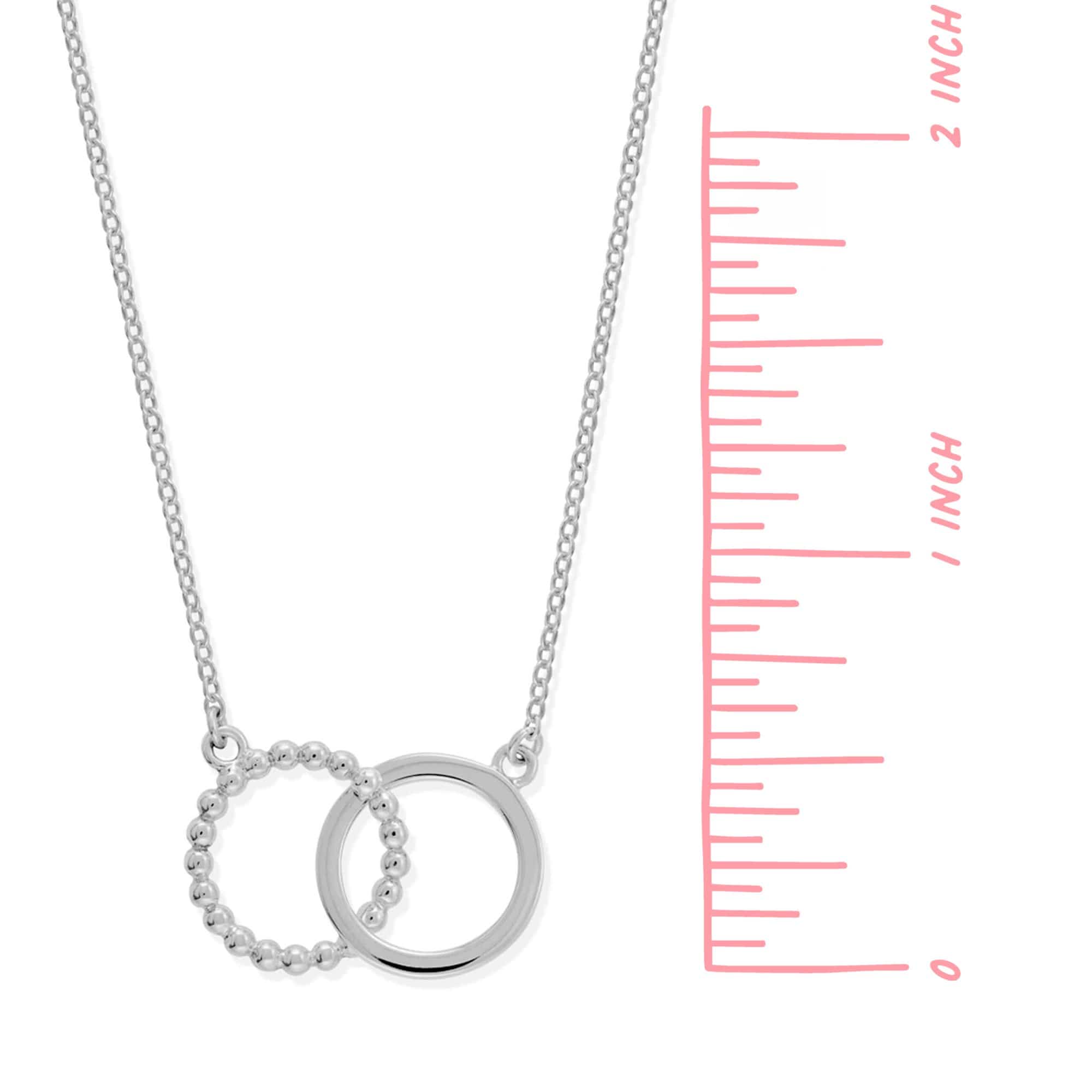 Boma Jewelry Necklaces Deluxe Dot Circle Pendant Necklace