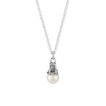 Boma Jewelry Necklaces Frog on a Pearl Necklace