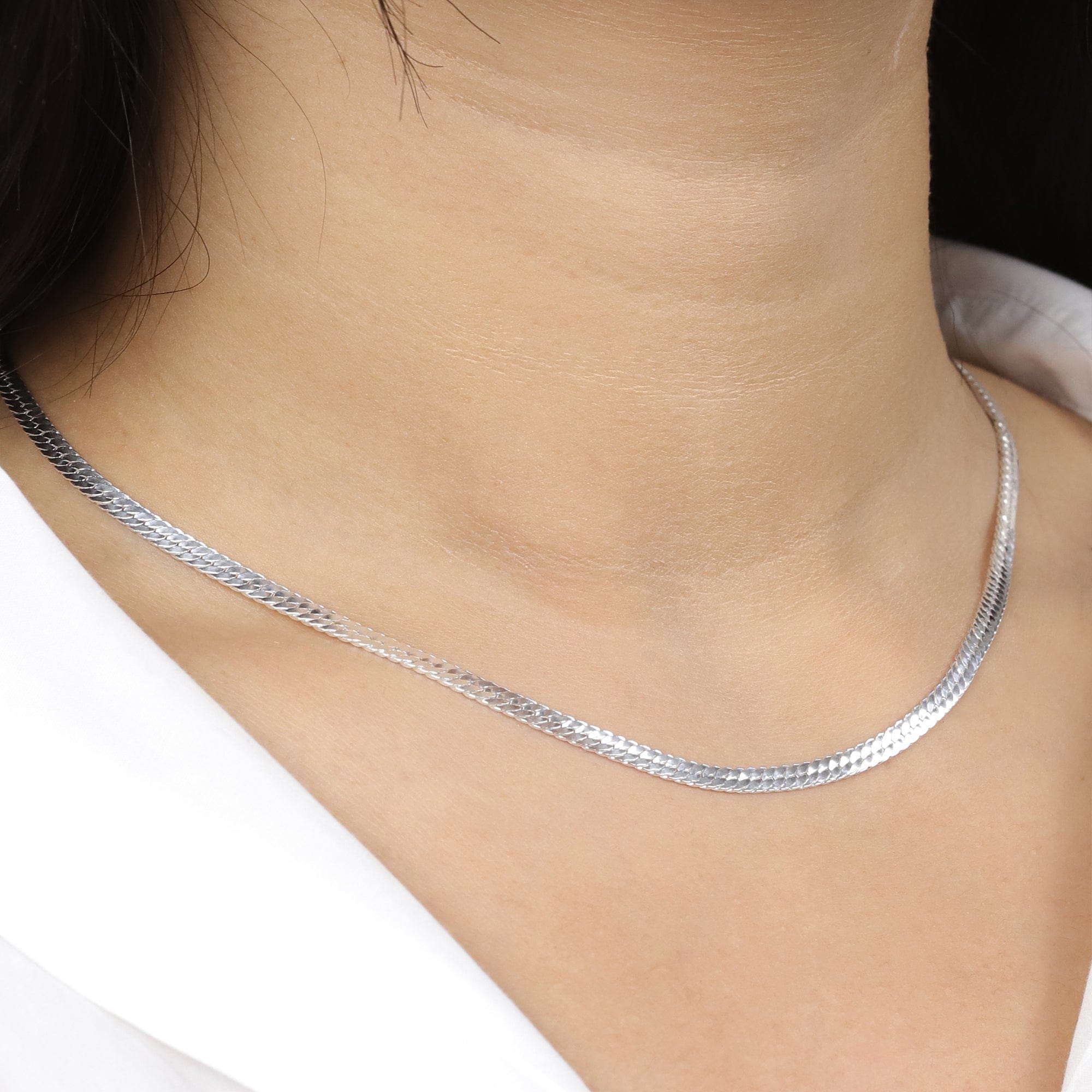 Boma Jewelry Necklaces Herringbone Chain Necklace