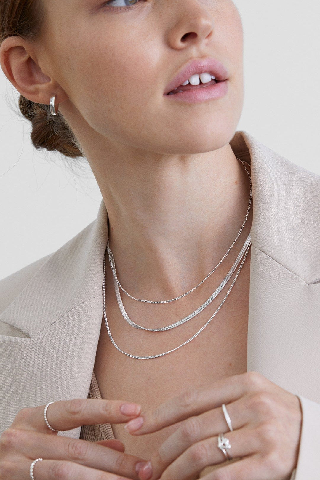 Boma Jewelry Necklaces Herringbone Chain Necklace