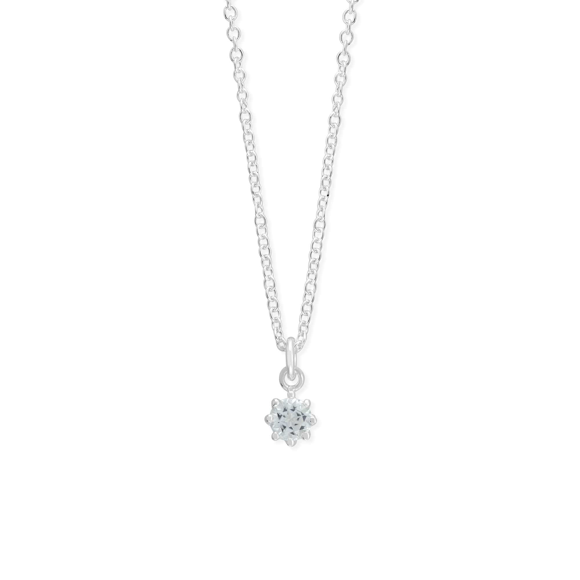 Boma Jewelry Necklaces Liv White Topaz Necklace