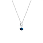 Boma Jewelry Necklaces London Blue Topaz Colored Gemstone Necklace