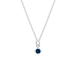 Boma Jewelry Necklaces London Blue Topaz Colored Gemstone Necklace