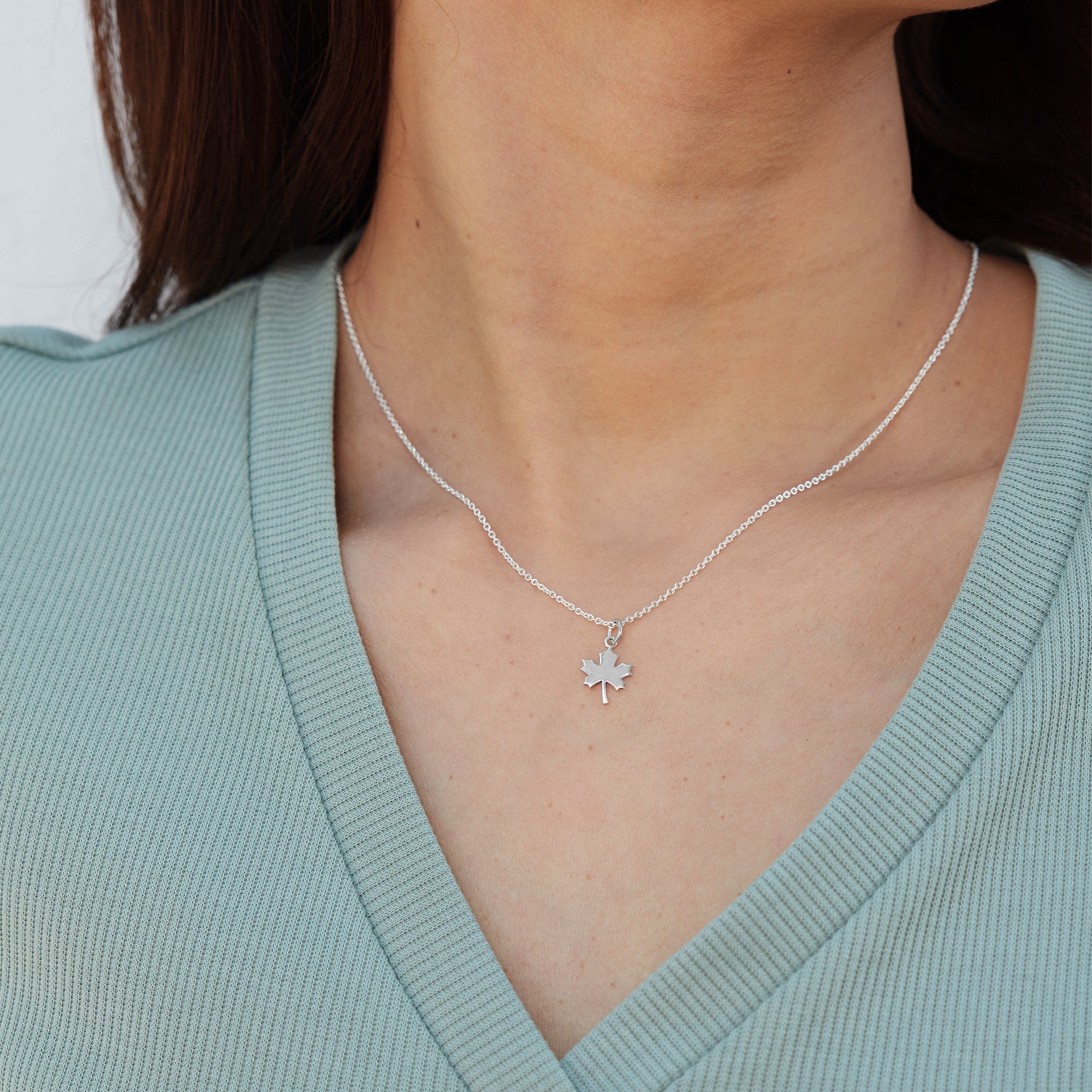 Boma Jewelry Necklaces Maple Leaf Necklace