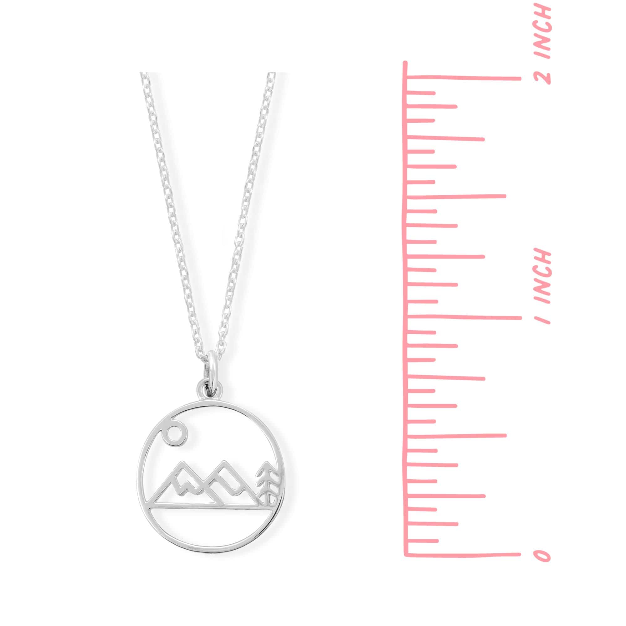Boma Jewelry Necklaces Mountain Sunset Necklace