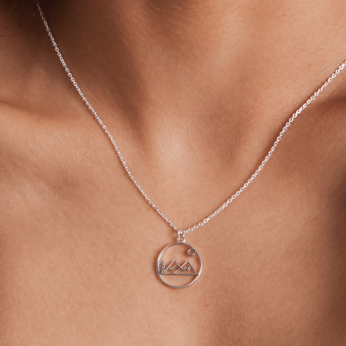 Mountain Sunset Necklace Boma Jewelry