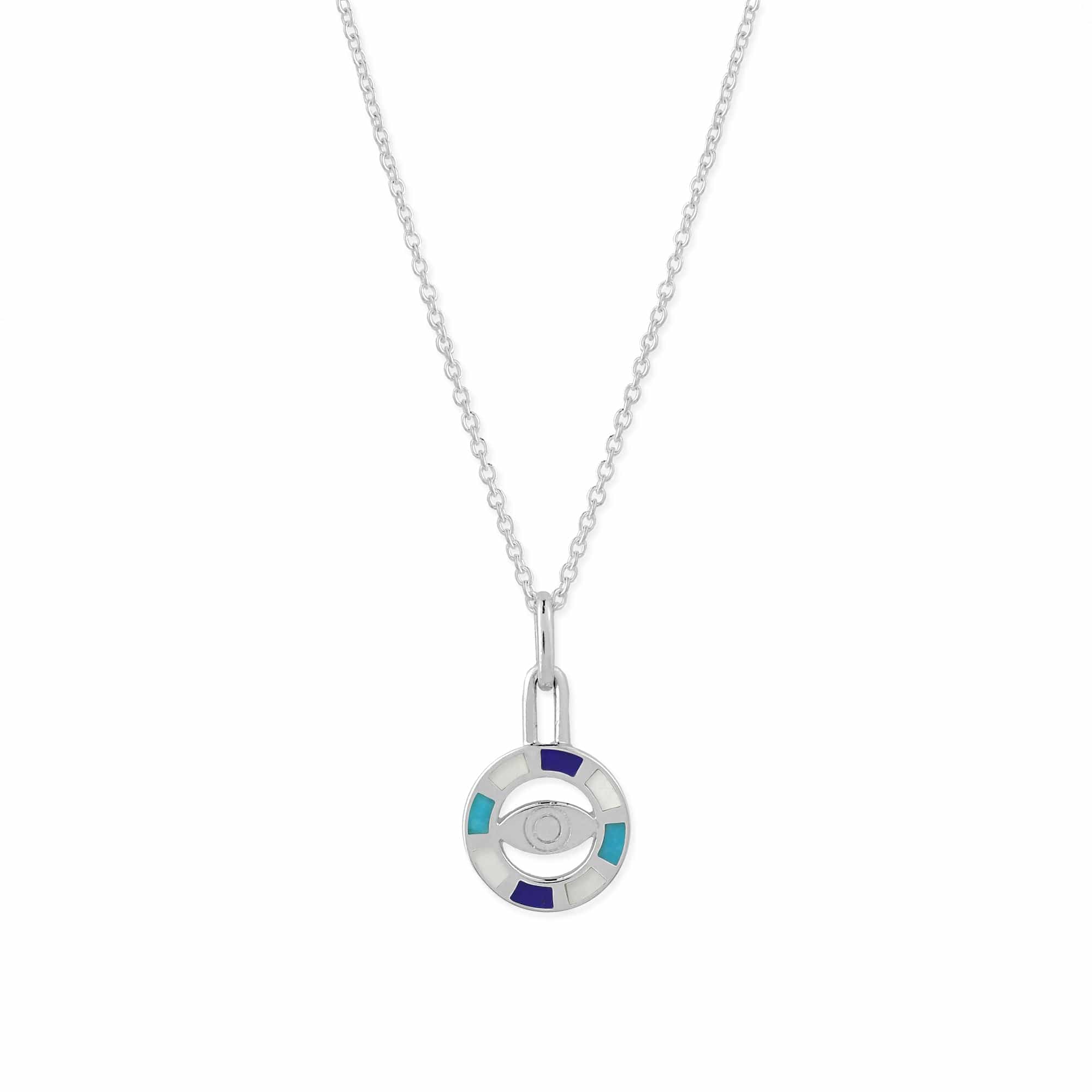 Boma Jewelry Necklaces Necklace and Charm Evil Eye of Protection Charm Necklace