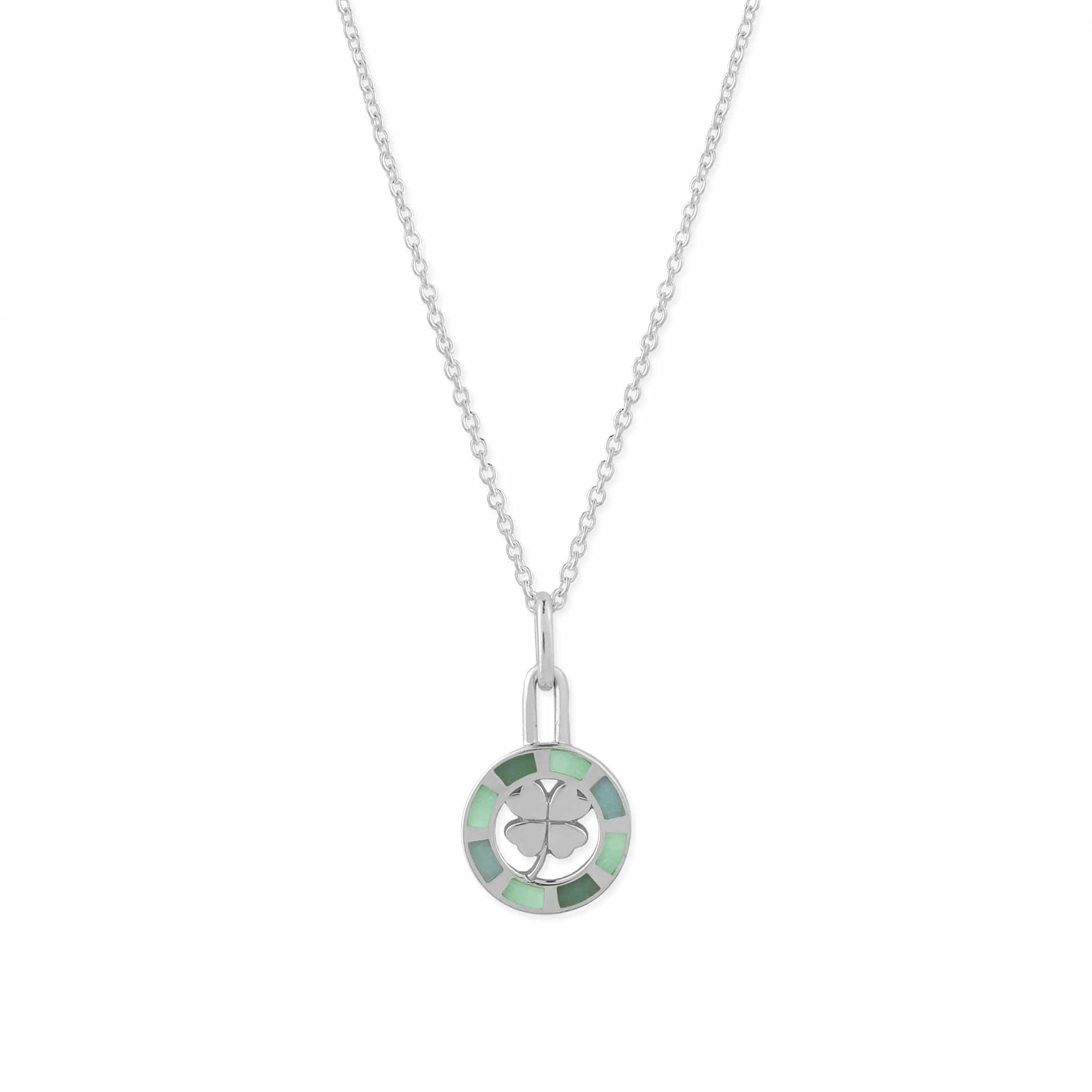Elsa Peretti® Quadrifoglio pendant in 18k gold, medium. | Tiffany & Co.
