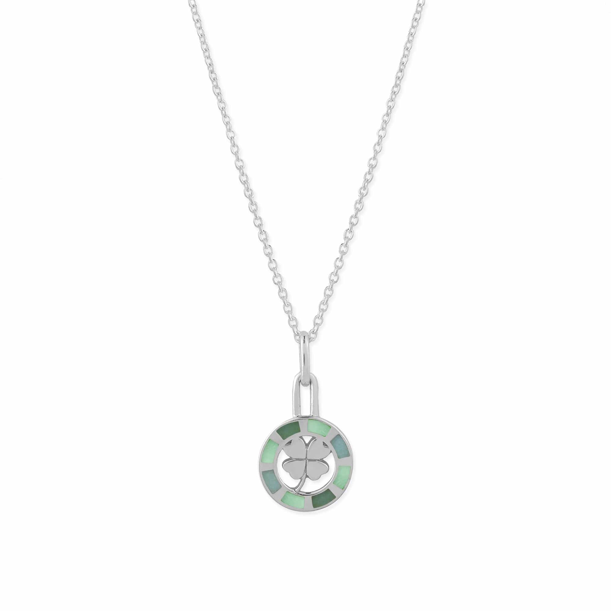 Boma Jewelry Necklaces Necklace and Charm Four-Leaf Clover of Fortune Charm Necklace