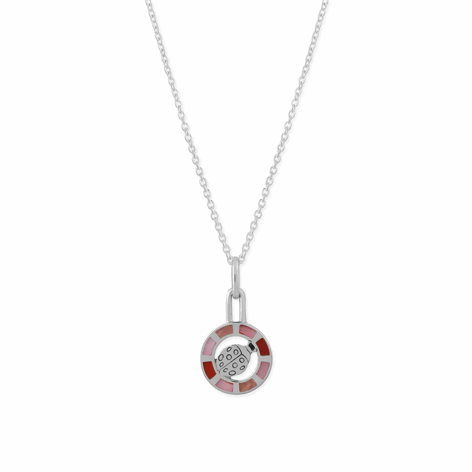 Boma Jewelry Necklaces Necklace and Charm Ladybug of Luck Charm Necklace