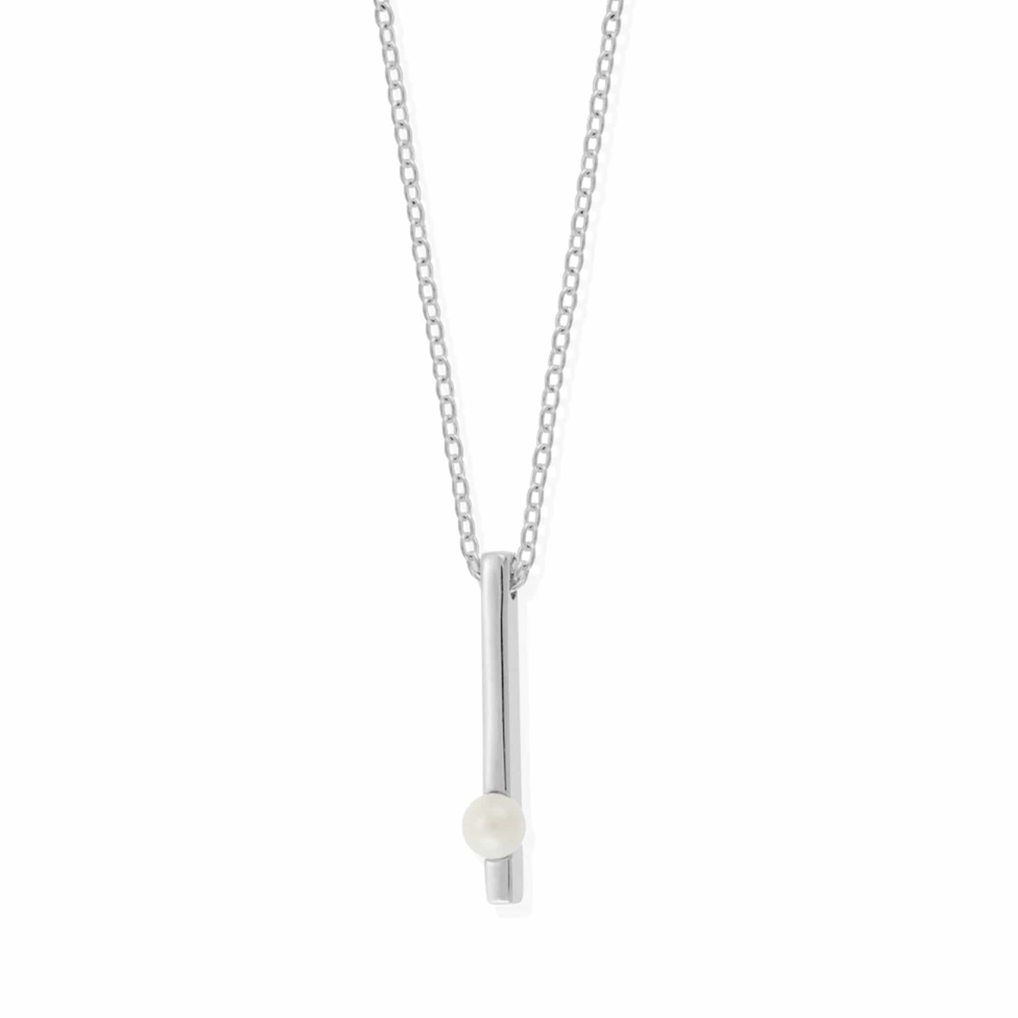 Boma Jewelry Necklaces Pearl Belle Pearl Long Bar Necklace