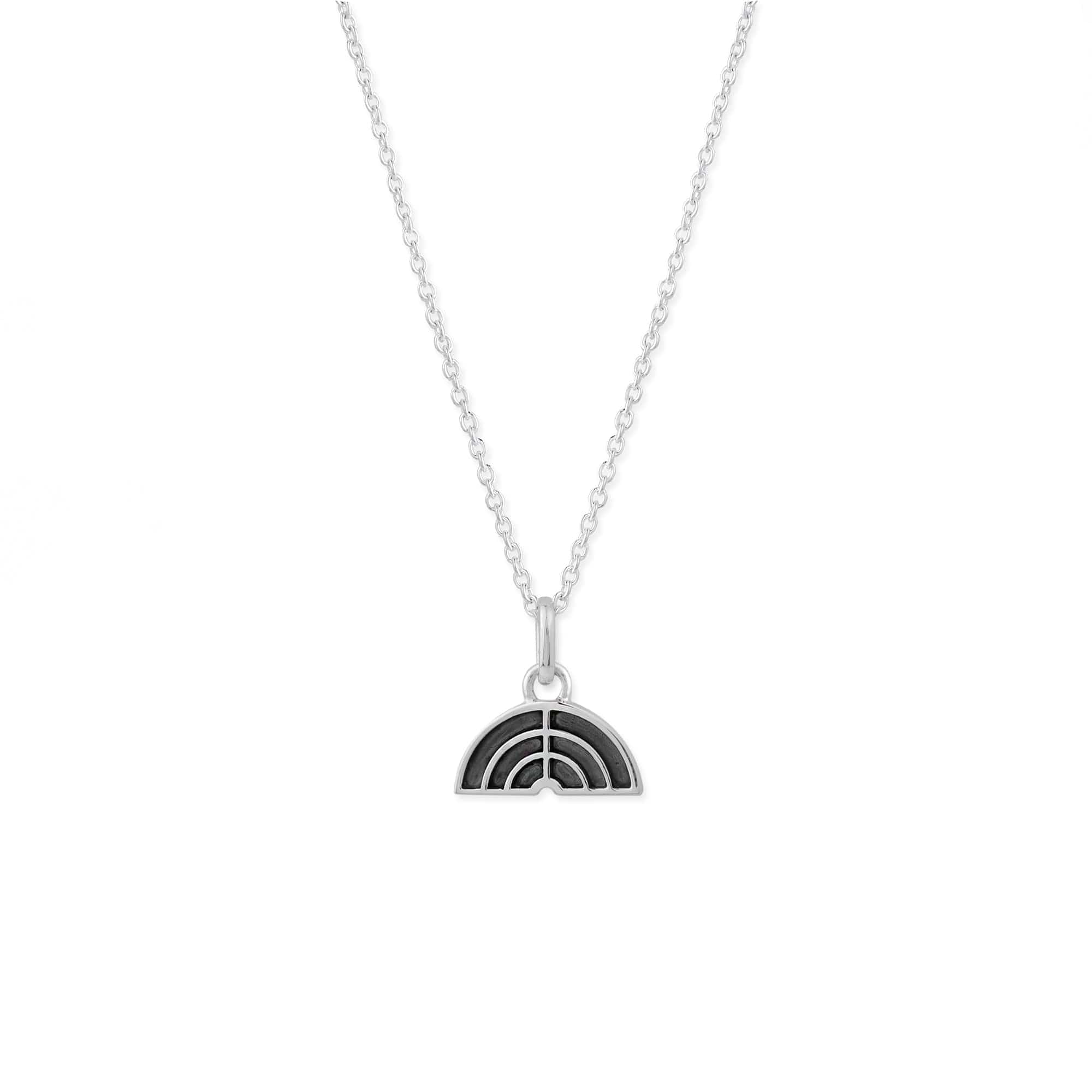 Boma Jewelry Necklaces Rainbow Outline Necklace