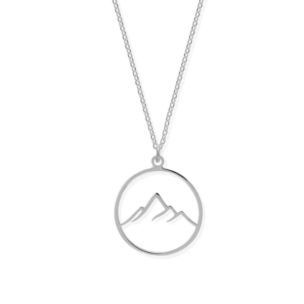 Circle Mountain Necklace - A Sterling Silver Adventure Necklace | Sincerely  Silver – San Rocco Italia