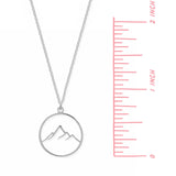Boma Jewelry Necklaces Round Mountain Necklace