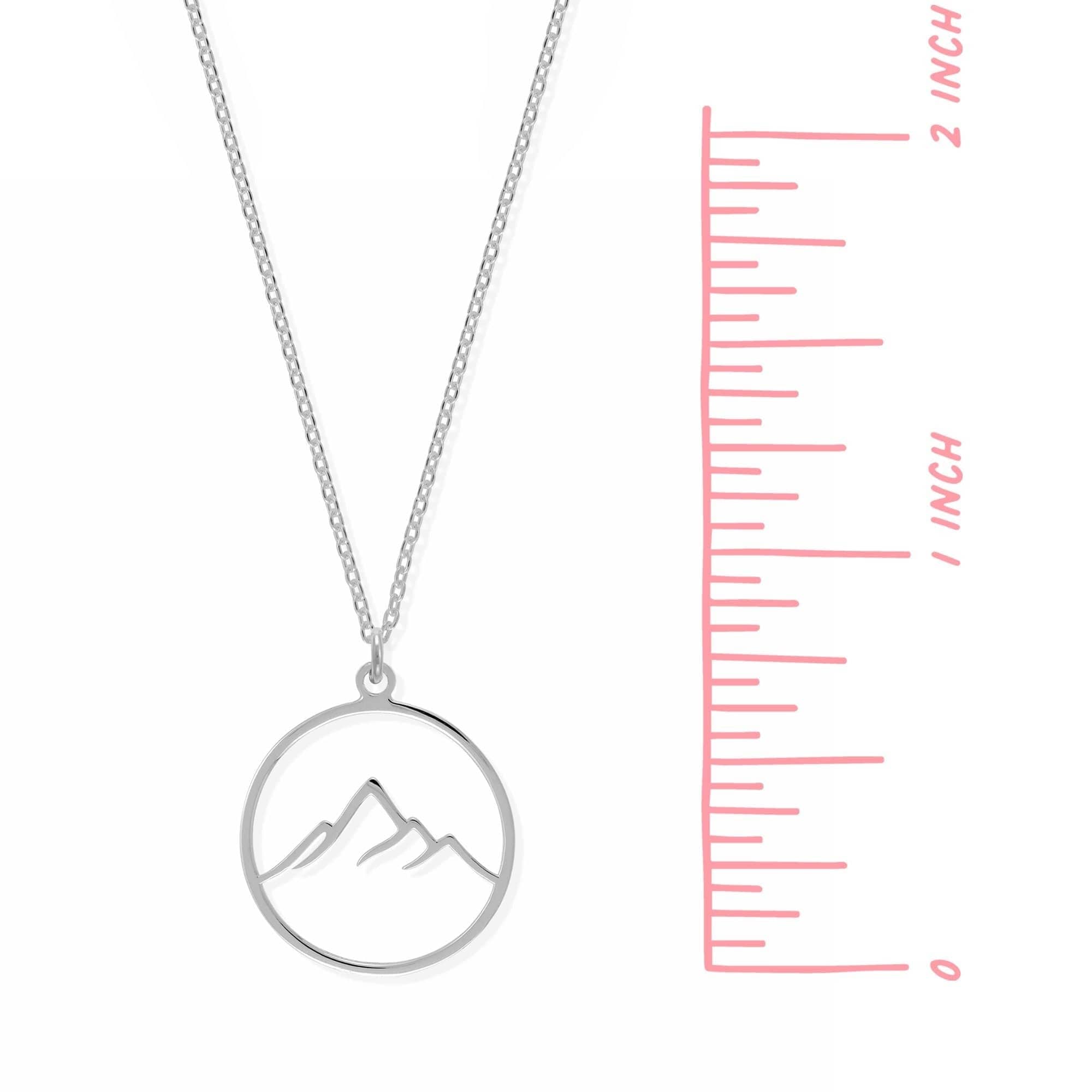 Boma Jewelry Necklaces Round Mountain Necklace