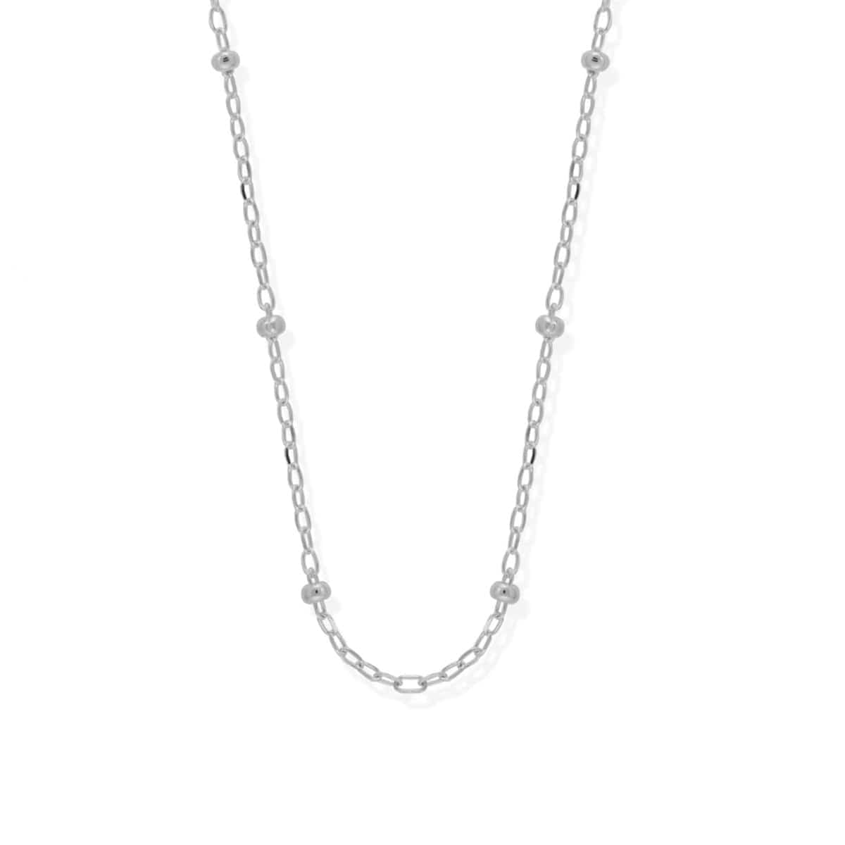 Boma Jewelry Necklaces Sterling Silver / 16" Bead Chain Necklace