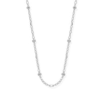 Boma Jewelry Necklaces Sterling Silver / 16" Bead Chain Necklace