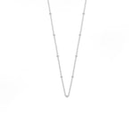 Boma Jewelry Necklaces Sterling Silver Bead Chain Necklace 18"