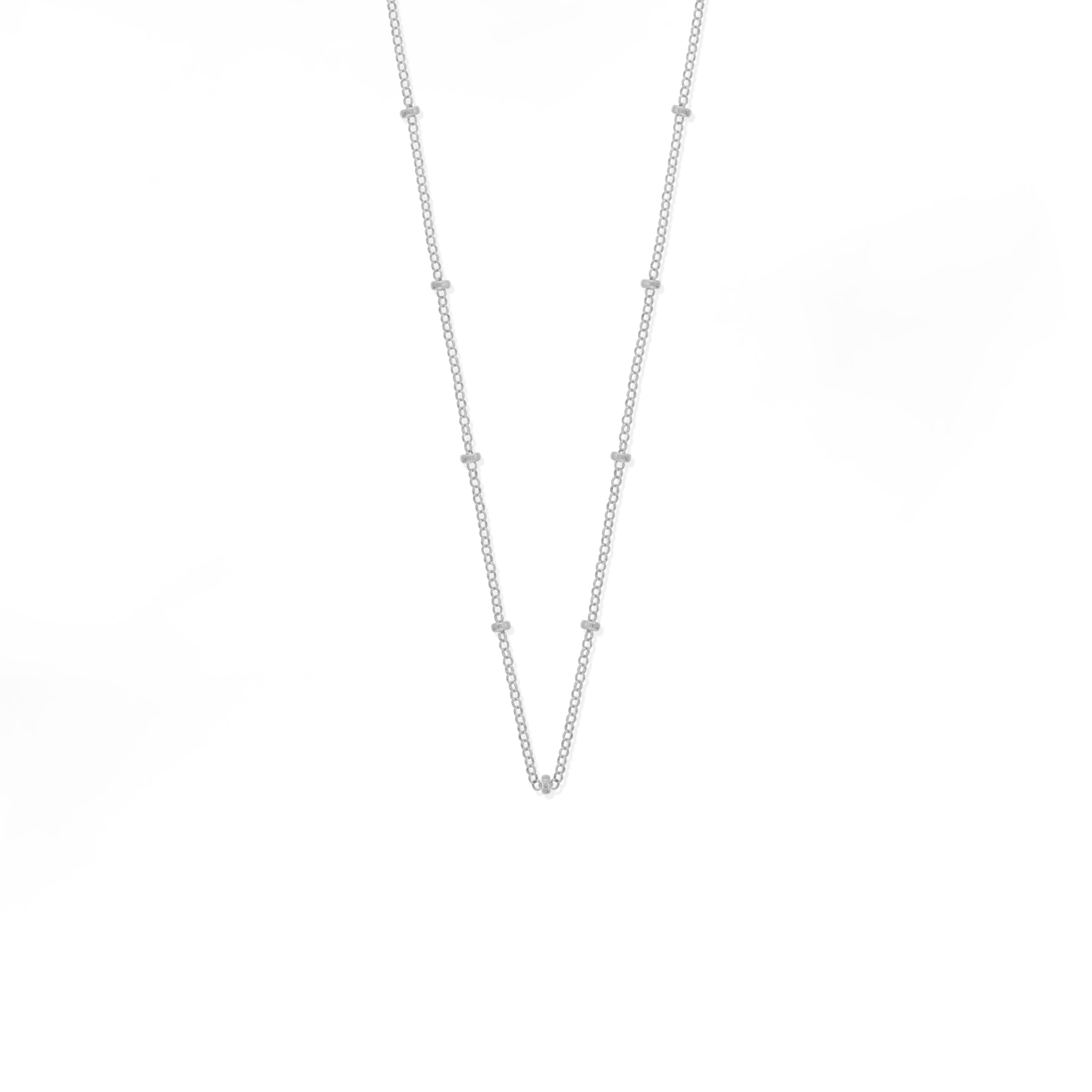 Boma Jewelry Necklaces Sterling Silver Bead Chain Necklace 18"