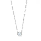 Boma Jewelry Necklaces Sterling Silver Belle CZ Pendant Necklace