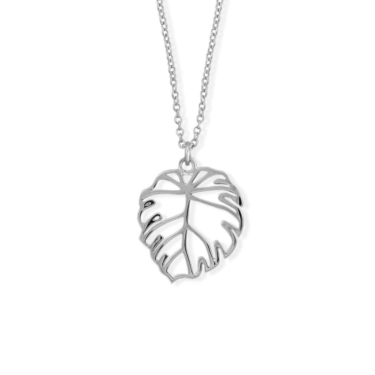 monstera jewelry Monstera Leaf Necklace