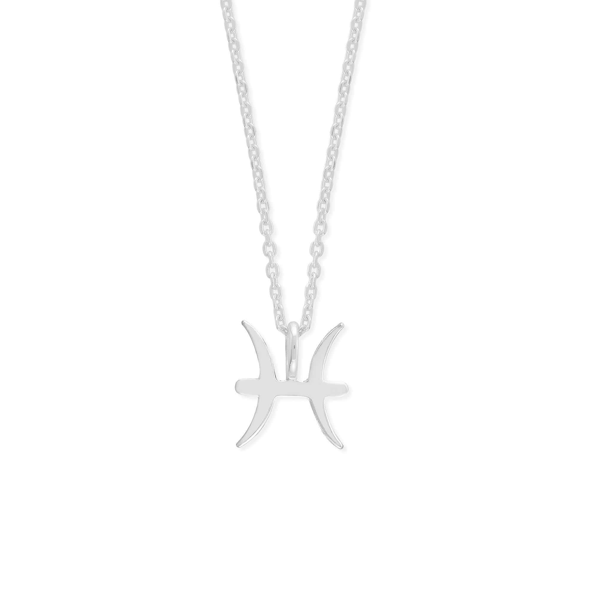 Boma Jewelry Necklaces Sterling Silver / Pisces Zodiac Necklace