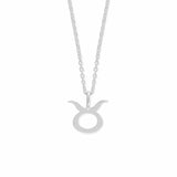 Boma Jewelry Necklaces Sterling Silver / Taurus Zodiac Necklace