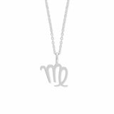 Boma Jewelry Necklaces Sterling Silver / Virgo Zodiac Necklace