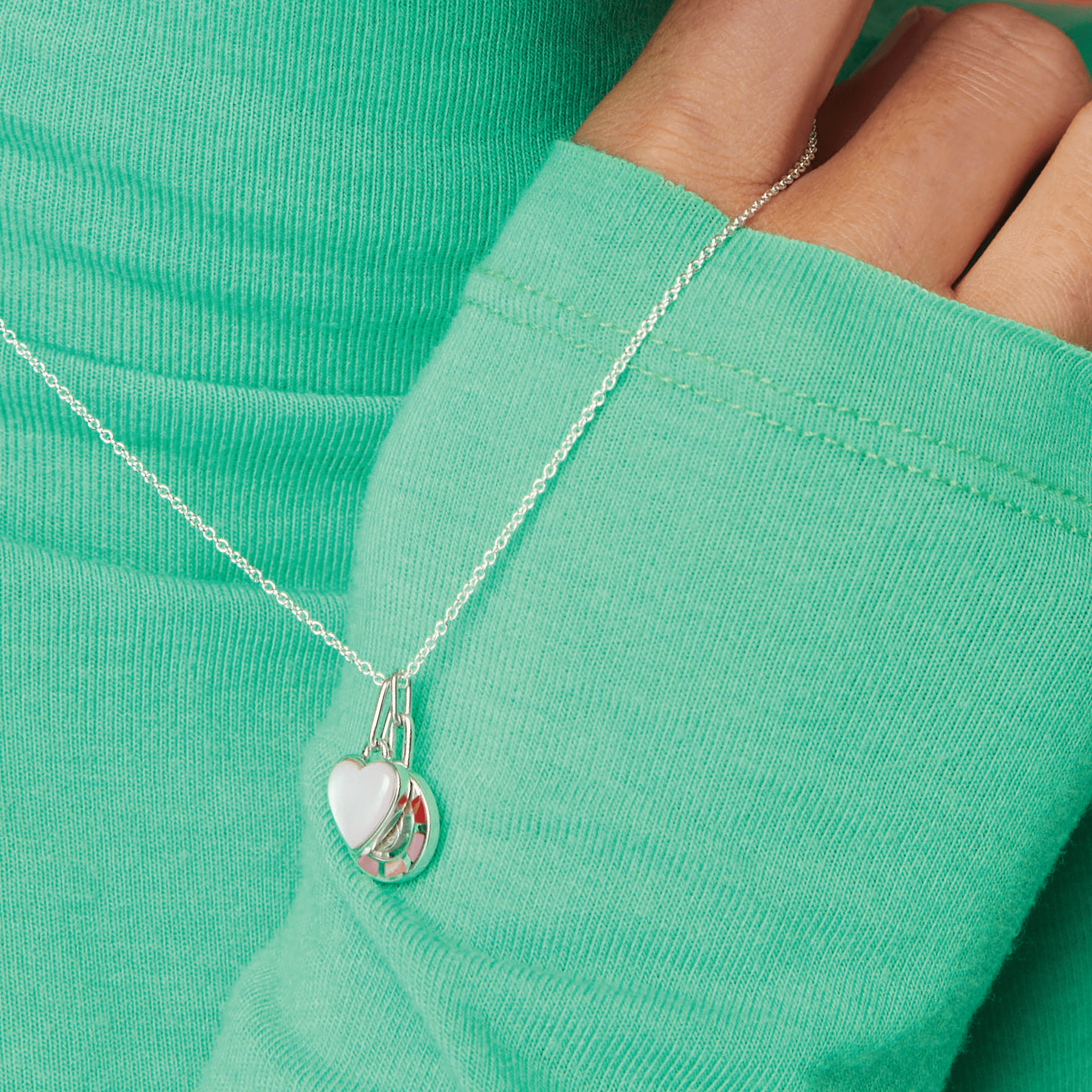 Boma Jewelry Necklaces Take Heart Charm Necklace
