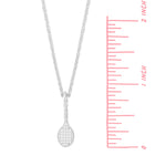 Boma Jewelry Necklaces Tennis Racquet Necklace