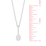 Boma Jewelry Necklaces Tennis Racquet Necklace