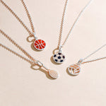 Boma Jewelry Necklaces Tennis Racquet Necklace