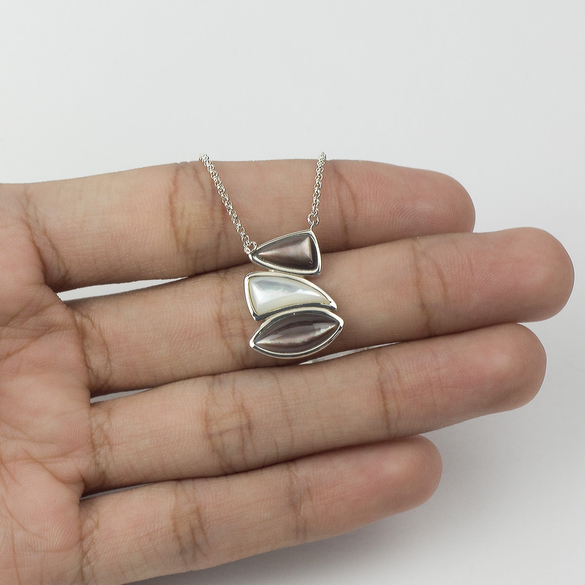 Boma Jewelry Necklaces Three Stone Necklace