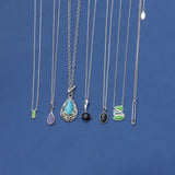 Boma Jewelry Necklaces Three Stone Necklace