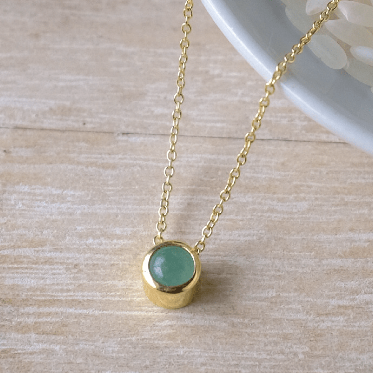 Boma Jewelry Necklaces Treasured Bezel Pendant Necklace