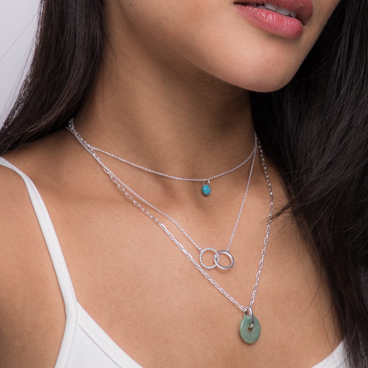 Boma Jewelry Necklaces Treasured Mini-Disc Pendant Necklace