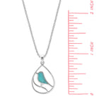 Boma Jewelry Necklaces Turquoise Bird Necklace
