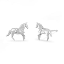 Boma Jewelry Origami Horse Stud Earrings