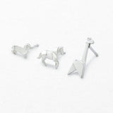 Boma Jewelry Origami Horse Stud Earrings