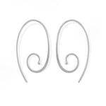 Boma Jewelry Oval Spiral Pull Through Hoops