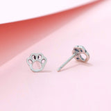 Boma Jewelry Puppy Dog Paw Stud Earrings