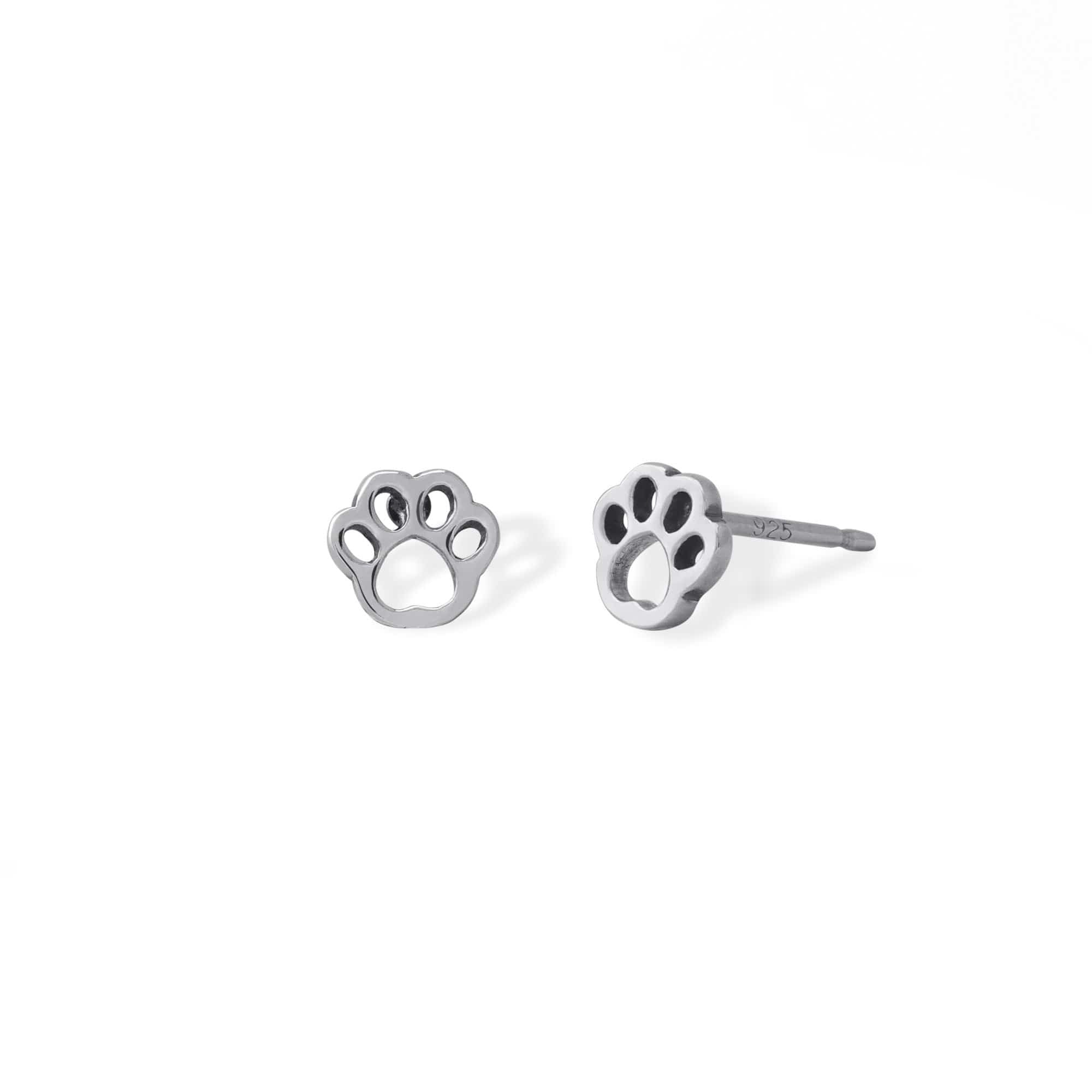 Boma Jewelry Puppy Dog Paw Stud Earrings