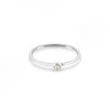 Boma Jewelry Rings 5 Pearl Sterling Silver Solitaire Ring